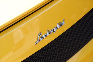 the Lamborghini logotype